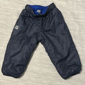 MEC puffer infant snow pants. Size 12m.